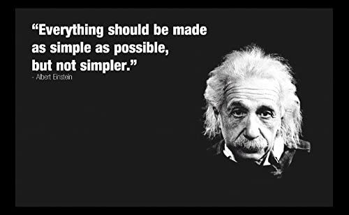 200705 Einstein's Simplicity Quote