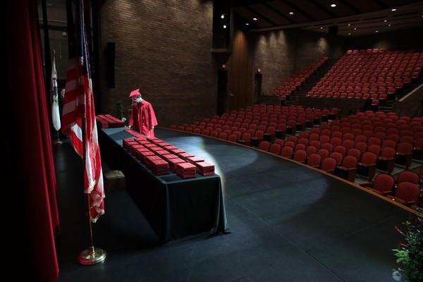 Empty Auditorium Graduation