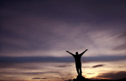 Triumphant Man on Water 250p