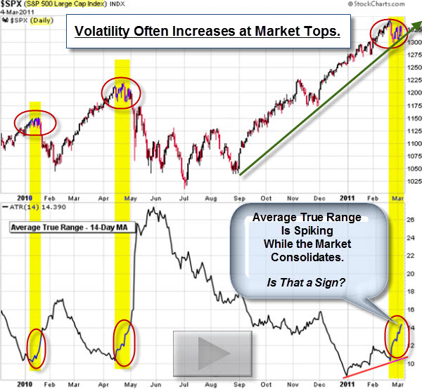 110306 SP500 Bearish Indicator