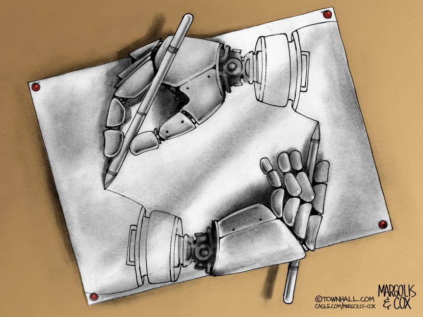 AI Art Loops Back on Its Own Creation