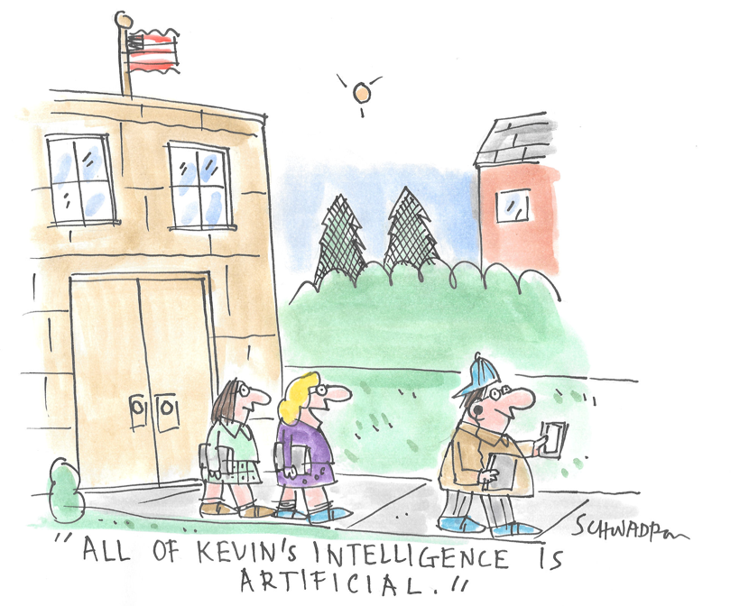 Kevin's Intelligence Labeled Purely Artificial